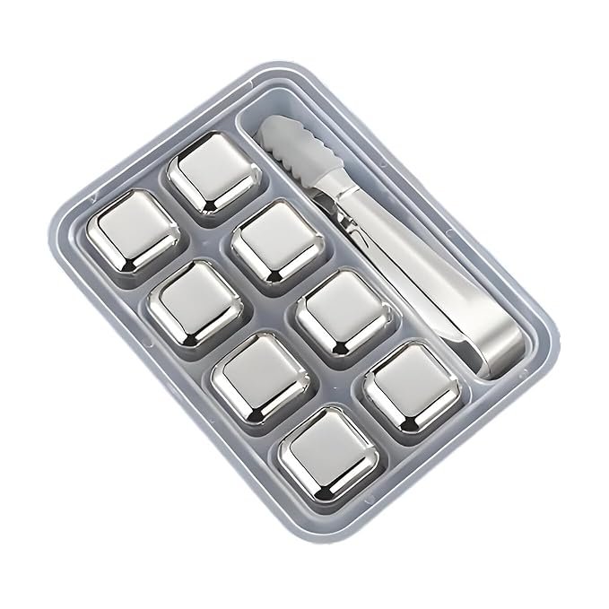 Stainless Steel Whiskey Stones Ice Cubes
